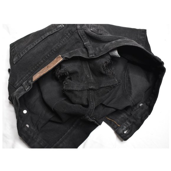 Vintage [ CALVIN KLEIN JEANS ] Cut Off Denim Shorts - Picture 7 of 8